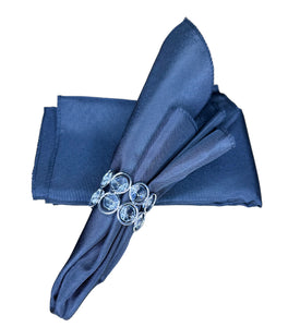 Cloth Napkins Set of 6 – 18x18 Inch Washable Fabric Dinner Napkins – Reusable Square Table Napkins with Hemmed Edges for Weddings, Parties, Restaurants, Hotels, Banquets