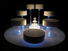 Load image into Gallery viewer, 7 Tier Wedding Cake Stand With LED Lights