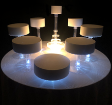 Load image into Gallery viewer, 8 Tier Wedding Cake Stand With LED Lights