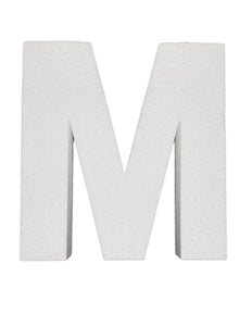 12 Inch Smooth Foam Letters - Great for Arts and Craft & DIY A-Z