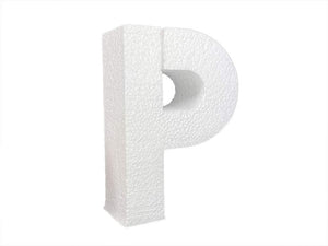 6 Inch White Alphabet Foam Letters - Great for Arts and Craft & DIY