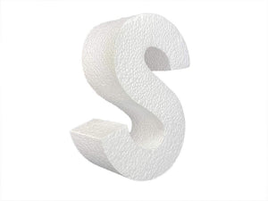 6 Inch White Alphabet Foam Letters - Great for Arts and Craft & DIY