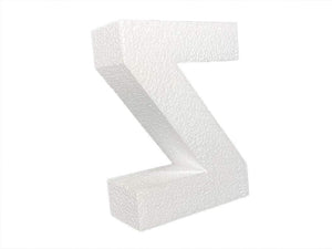 6 Inch White Alphabet Foam Letters - Great for Arts and Craft & DIY